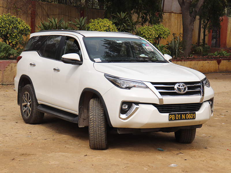 Hire a Fortuner