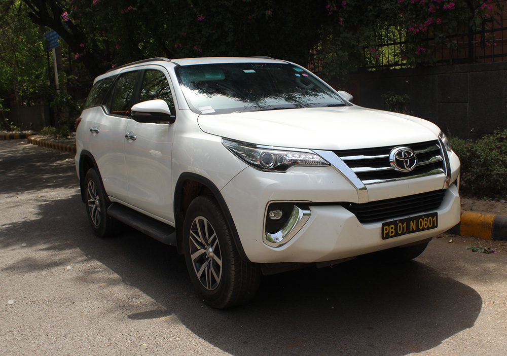  Hire a Fortuner