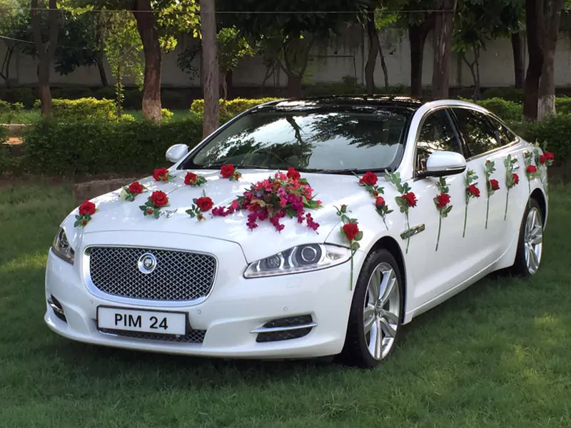 Свадебный кортеж Jaguar